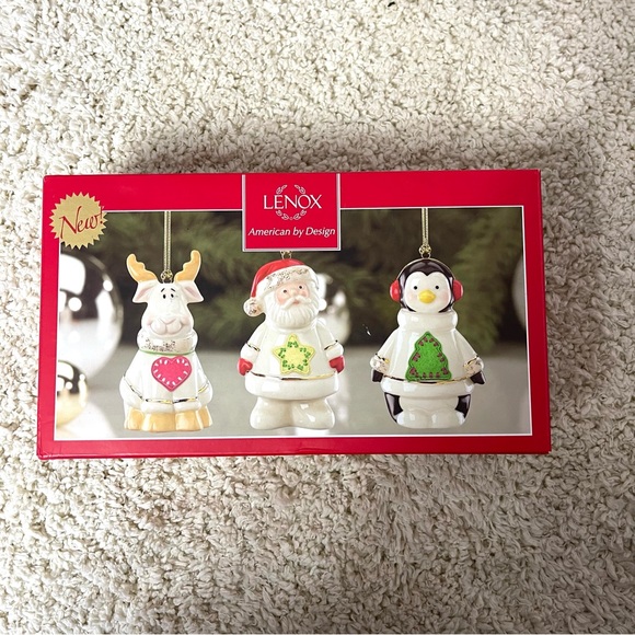 Lenox Holiday Ornaments Set - heartfelt Christmas ornament set